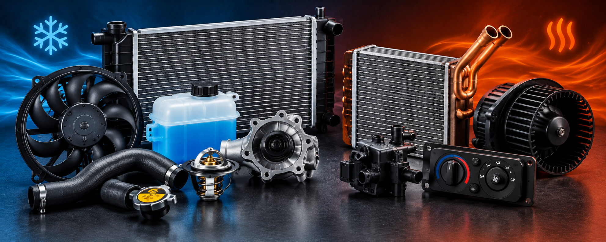 Automotive Cooling and Heating Parts